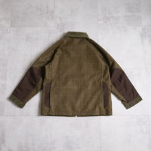 画像をギャラリービューアに読み込む, MOON TWEED 3 LAYERED JACKET - OLIVE -