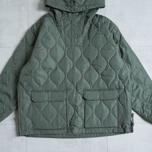 画像をギャラリービューアに読み込む, MILITARY PULL OVER DOWN HOODIE - OLIVE -