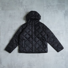 画像をギャラリービューアに読み込む, CITY PACKABLE HOOD DOWN JACKET - BLACK -