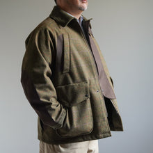 画像をギャラリービューアに読み込む, MOON TWEED 3 LAYERED JACKET - OLIVE -