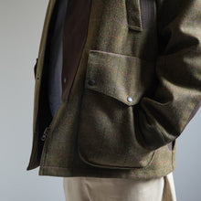 画像をギャラリービューアに読み込む, MOON TWEED 3 LAYERED JACKET - OLIVE -