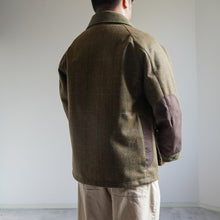 画像をギャラリービューアに読み込む, MOON TWEED 3 LAYERED JACKET - OLIVE -