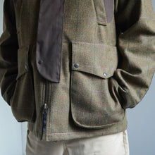 画像をギャラリービューアに読み込む, MOON TWEED 3 LAYERED JACKET - OLIVE -