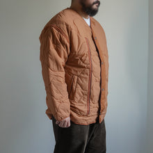 Load image into Gallery viewer, QUILT BLOUSON - ORANGE -