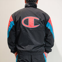 画像をギャラリービューアに読み込む, CHAMPION  - ZIP JACKET - BLACK -