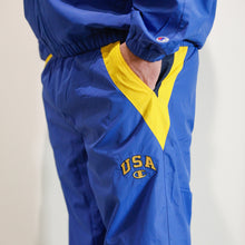 画像をギャラリービューアに読み込む, CHAMPION LONG PANTS - BLUE -