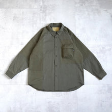 画像をギャラリービューアに読み込む, PATCHWORK RAGLAN SHIRTS - OLIVE -