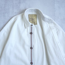 Load image into Gallery viewer, SASHIKO COVERALL - WHITE -