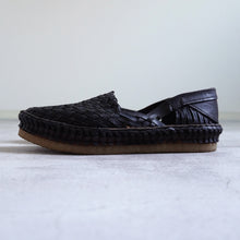 Load image into Gallery viewer, CITY SHOES WOVEN - BLACK -