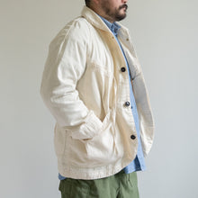 画像をギャラリービューアに読み込む, LIGHT OZ DENIM FIELD COVERALL - ECRU -
