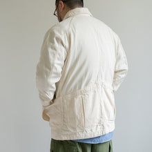 画像をギャラリービューアに読み込む, LIGHT OZ DENIM FIELD COVERALL - ECRU -
