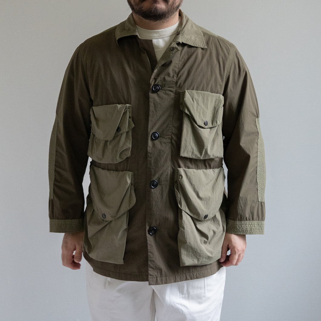 4WAY STRETCH  HIKE JACKET -OLIVE-