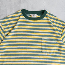Load image into Gallery viewer, Heavy Pile Border Tee -Yellow-
