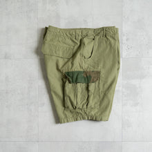 画像をギャラリービューアに読み込む, MAN PATCHWORK SHORT CARGO PANTS  (F)-GREEN -
