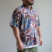 Load image into Gallery viewer, Printed Safari Shirts Tiger -Blue-
