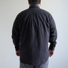 Load image into Gallery viewer, FUJITO B/S WORK SHIRT　ブラウンチェック　大きめサイズ　ビッグサイズ　シャツ　大きいサイズメンズ　テングストア大阪
