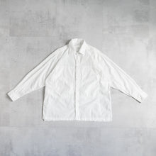 Load image into Gallery viewer, FUJITO ARMY SHIRT　ホワイト　大きめサイズ　ビッグサイズ　シャツ　大きいサイズメンズ　テングストア大阪
