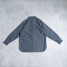 画像をギャラリービューアに読み込む, NIGEL CABOURN　NEW MEDICAL SHIRT　インディゴ　シャツ　大きいサイズ　メンズ　テングストア大阪
