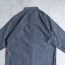 Load image into Gallery viewer, NIGEL CABOURN　NEW MEDICAL SHIRT　インディゴ　シャツ　大きいサイズ　メンズ　テングストア大阪
