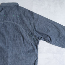 Load image into Gallery viewer, NIGEL CABOURN　NEW MEDICAL SHIRT　インディゴ　シャツ　大きいサイズ　メンズ　テングストア大阪
