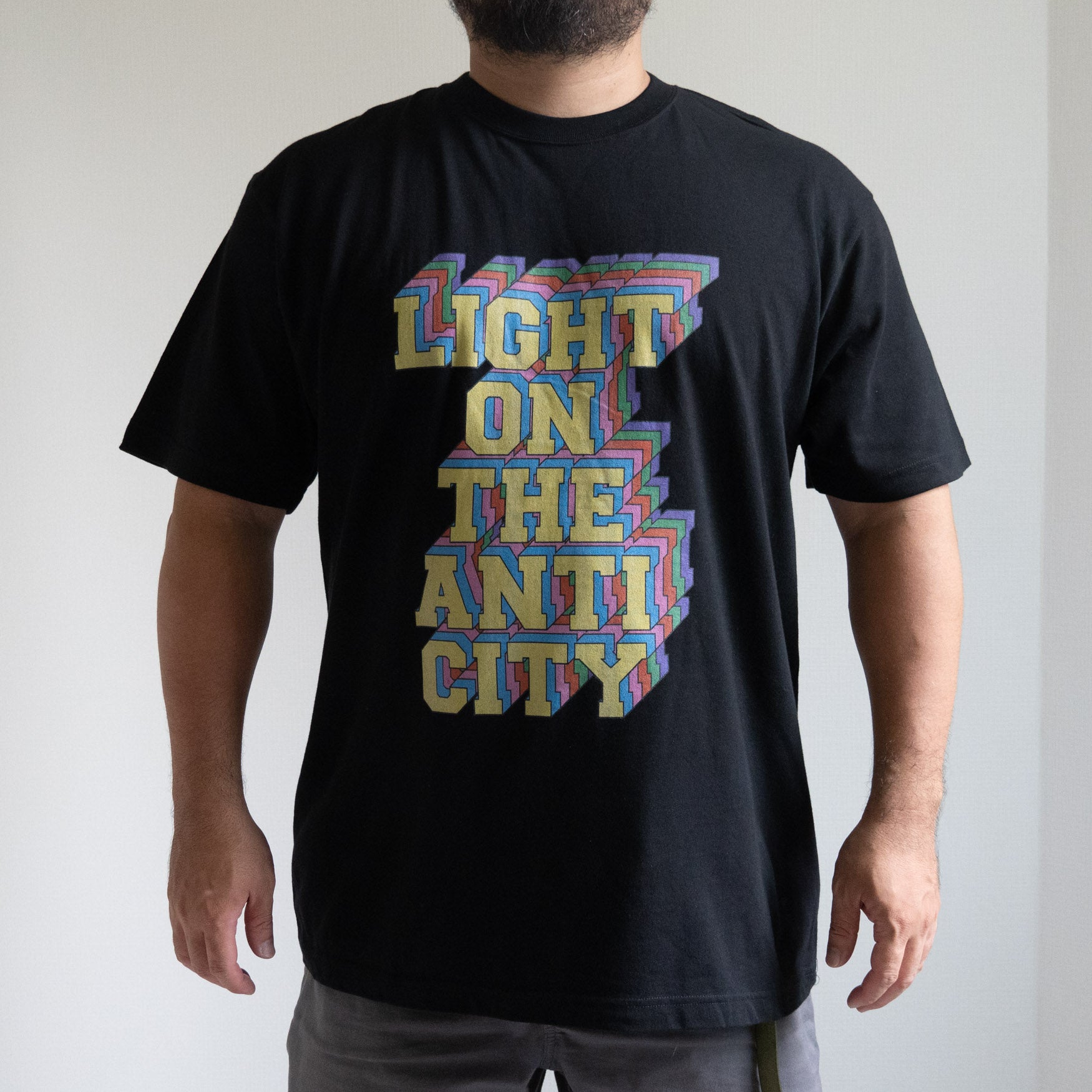 OVERLAP LOGO TEE - BLACK - – TENG STORE OSAKA