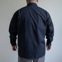 Load image into Gallery viewer, FUJITO　A/W FATIGUE SHIRT　ネイビー　大きいサイズ　メンズ　シャツ　テングストア大阪
