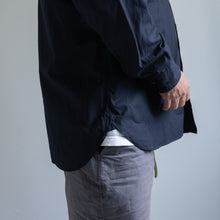 Load image into Gallery viewer, FUJITO　A/W FATIGUE SHIRT　ネイビー　大きいサイズ　メンズ　シャツ　テングストア大阪
