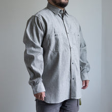 Load image into Gallery viewer, NIGEL CABOURN　NEW MEDICAL SHIRT　インディゴ　シャツ　大きいサイズ　メンズ　テングストア大阪
