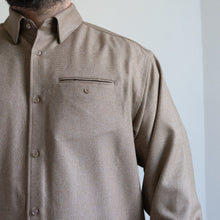 Load image into Gallery viewer, A/E Flap Pocket Shirts -Camel-
