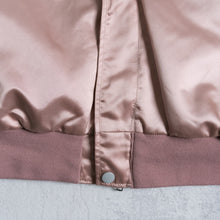 画像をギャラリービューアに読み込む, MAC MURRAY SATIN ZIP BLOUSON - SILKY PINK -
