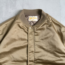 画像をギャラリービューアに読み込む, MAC MURRAY SATIN ZIP BLOUSON - SILKY GOLD -
