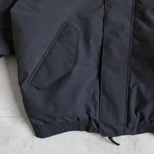 Load image into Gallery viewer, +PHENIX BOMBER DOWN JACKET -black-
