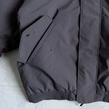 Load image into Gallery viewer, +phenix BOMBER DOWN JACKET -CHARCOAL-
