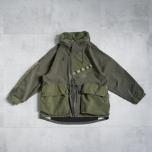 画像をギャラリービューアに読み込む, ALL WEATHER DOUBLE ACTION 2WAY COLLAR JACKET -OLIVE-
