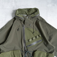 画像をギャラリービューアに読み込む, ALL WEATHER DOUBLE ACTION 2WAY COLLAR JACKET -OLIVE-
