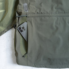 画像をギャラリービューアに読み込む, ALL WEATHER DOUBLE ACTION 2WAY COLLAR JACKET -OLIVE-
