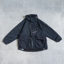 画像をギャラリービューアに読み込む, ALL WEATHER DOUBLE ACTION 2WAY COLLAR JACKET -NAVY-
