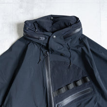 画像をギャラリービューアに読み込む, ALL WEATHER DOUBLE ACTION 2WAY COLLAR JACKET -NAVY-
