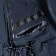 画像をギャラリービューアに読み込む, ALL WEATHER DOUBLE ACTION 2WAY COLLAR JACKET -NAVY-
