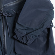 画像をギャラリービューアに読み込む, ALL WEATHER DOUBLE ACTION 2WAY COLLAR JACKET -NAVY-
