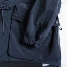 画像をギャラリービューアに読み込む, ALL WEATHER DOUBLE ACTION 2WAY COLLAR JACKET -NAVY-
