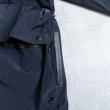 画像をギャラリービューアに読み込む, ALL WEATHER DOUBLE ACTION 2WAY COLLAR JACKET -NAVY-
