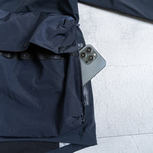 画像をギャラリービューアに読み込む, ALL WEATHER DOUBLE ACTION 2WAY COLLAR JACKET -NAVY-
