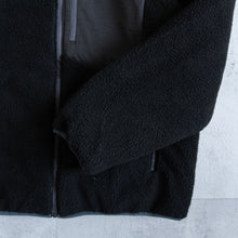 Load image into Gallery viewer, Mountain Reversible Down Boa Hoodie-D.GRAY x BLACK-
