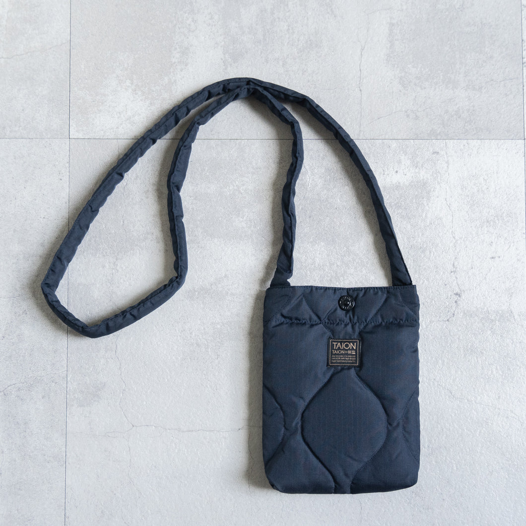 MILITARY CROSSBODY DOWN BAG -D.Navy-