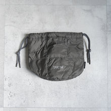 Load image into Gallery viewer, Drawstring Down Bag -D.Charcoal-
