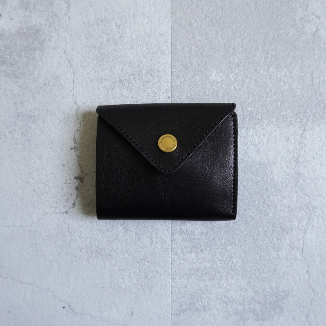 TRIANGLE MINI WALLET - BLACK -