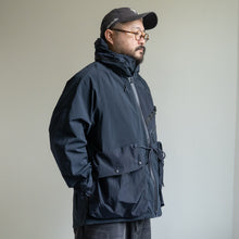 画像をギャラリービューアに読み込む, ALL WEATHER DOUBLE ACTION 2WAY COLLAR JACKET -NAVY-
