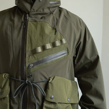 画像をギャラリービューアに読み込む, ALL WEATHER DOUBLE ACTION 2WAY COLLAR JACKET -OLIVE-
