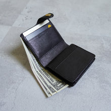 Load image into Gallery viewer, Mini Wallet --Black-
